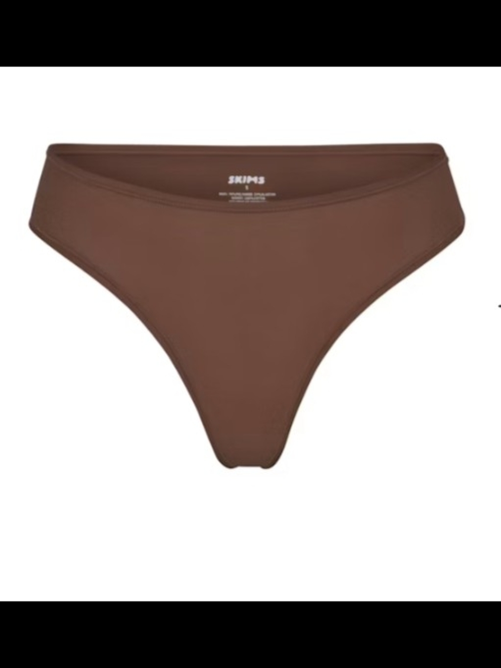 SKIMS 3-Pack thongs Size 3x umber